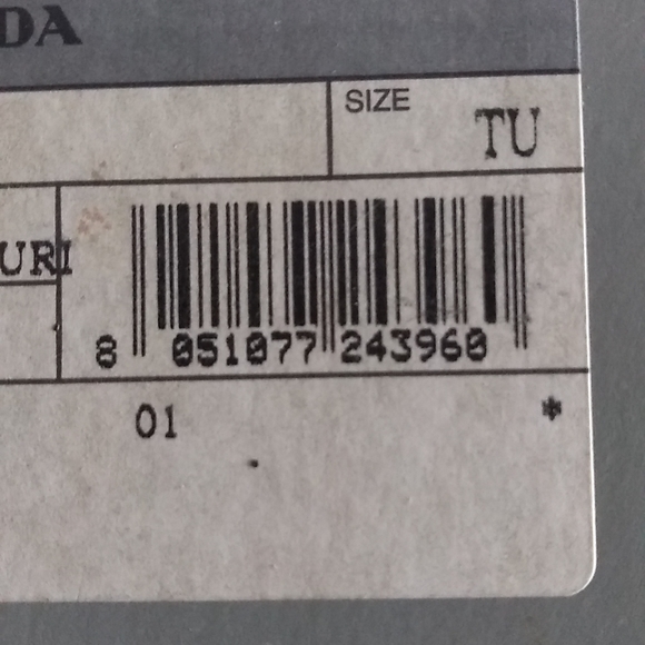 Prada saffiano stripe bi fold wallet 2M0513 baltico - Picture 2 of 2